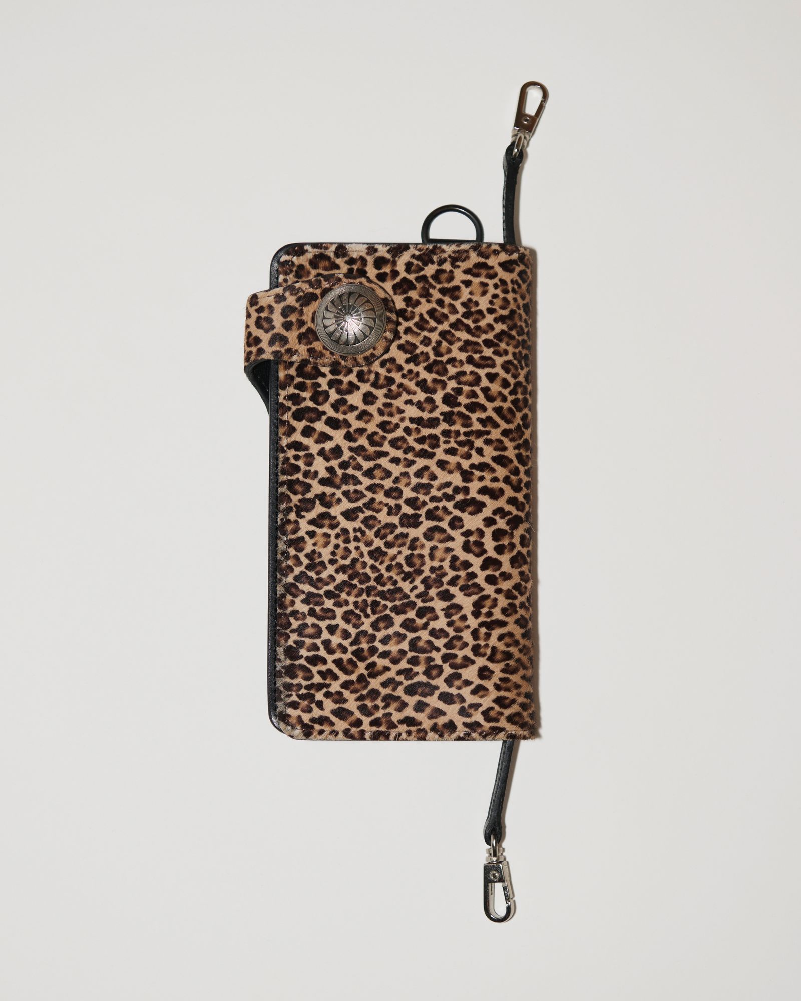 945-81TAC329-1 / レザーロングウォレット (LEOPARD)