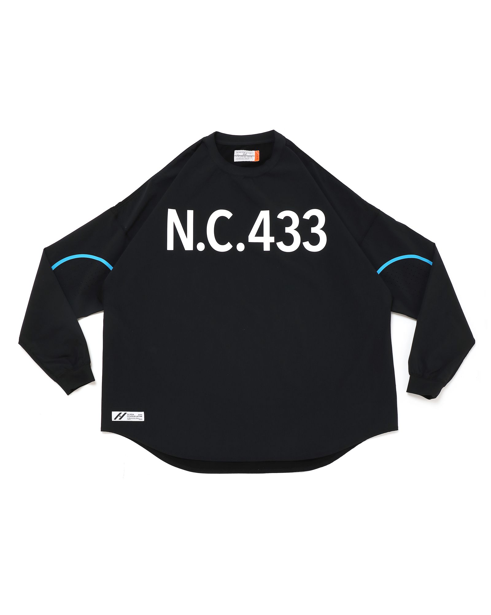 「予約商品」N.C.433 L-SLEEVE # c/ BLACK
