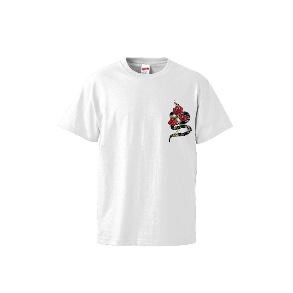 「予約商品」CHAOS SNAKE  S/S T-shirts (WHITE)
