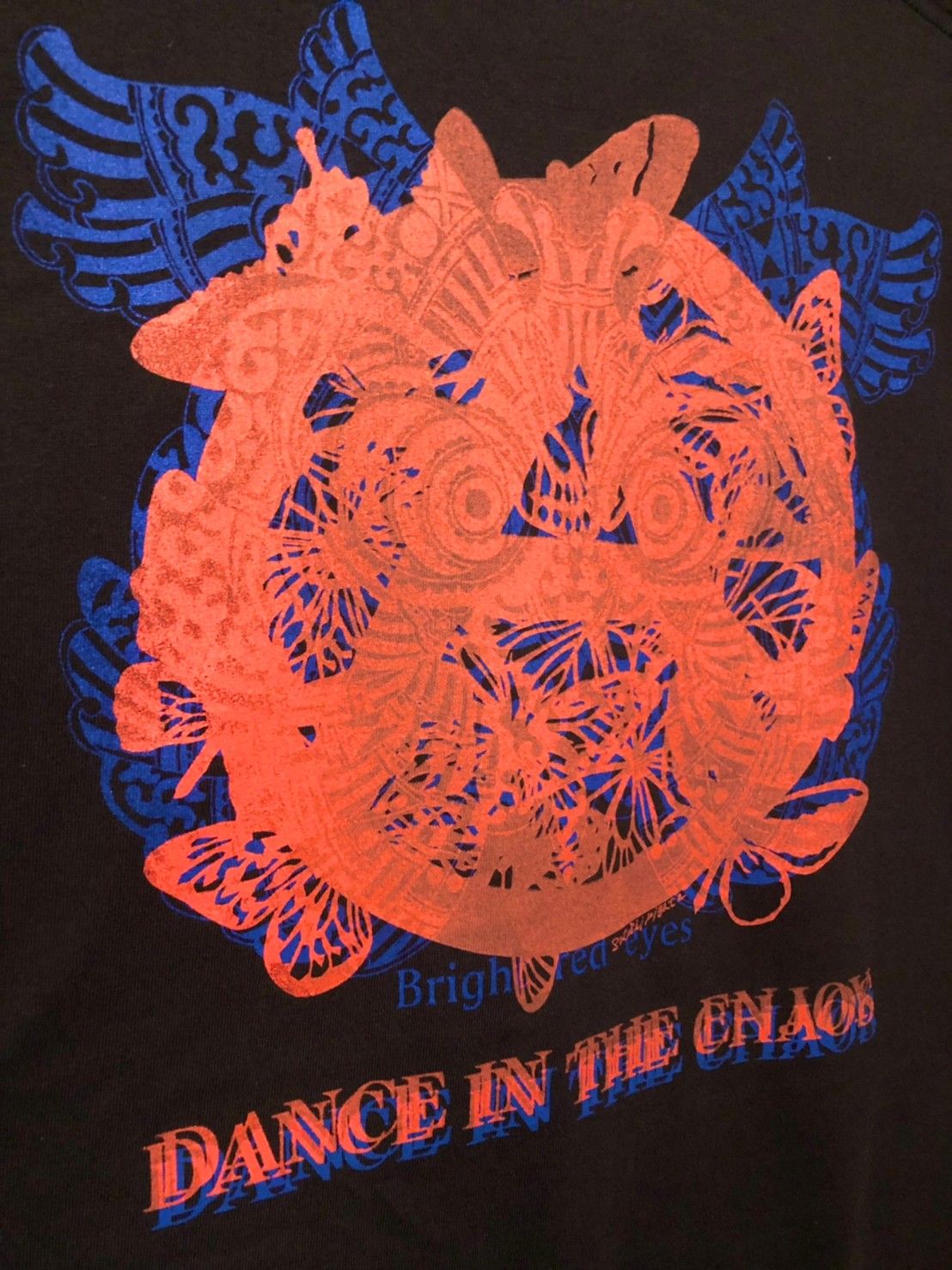 「予約商品」FUKURO×Butterfly anarchy symbol T-shirt 02