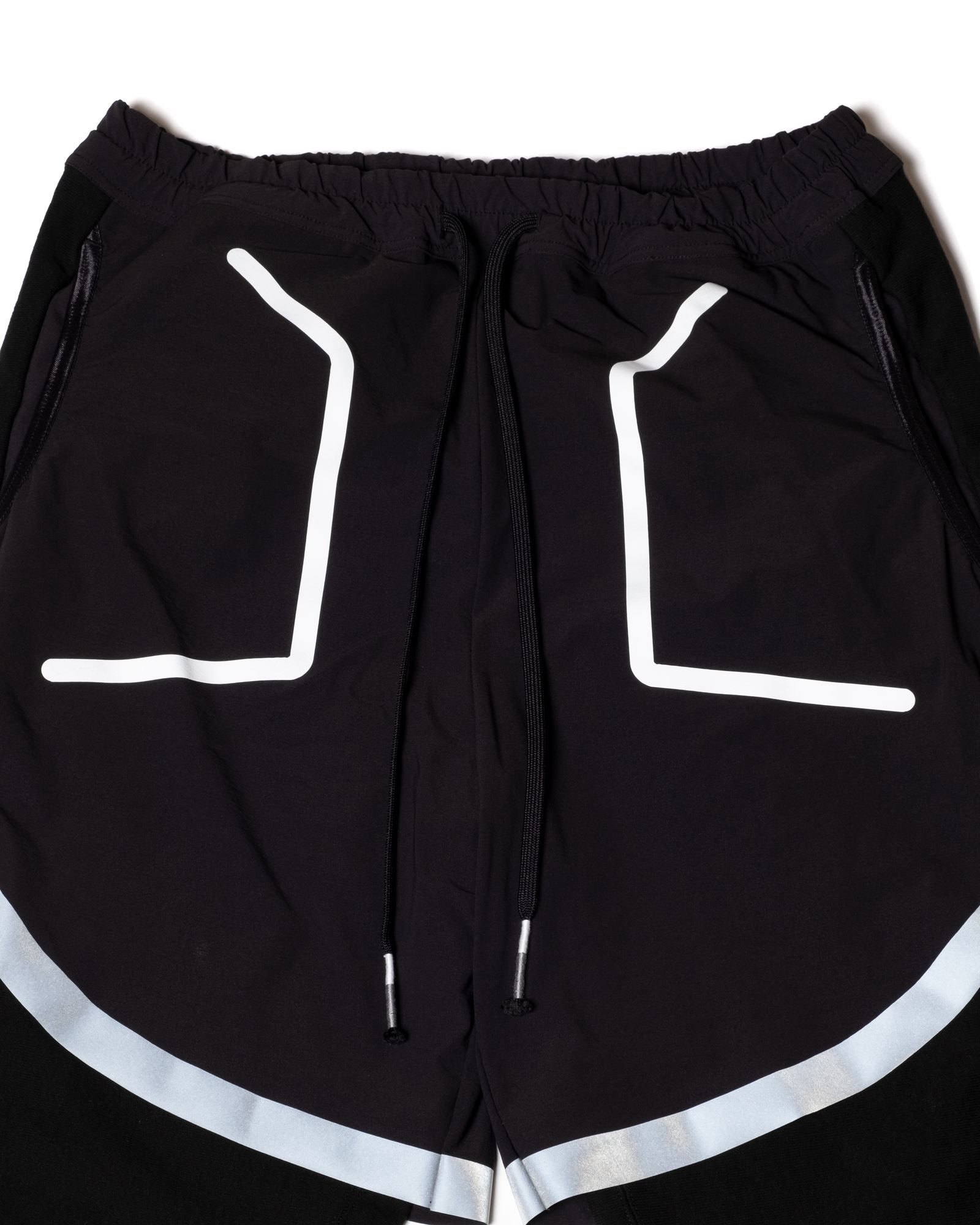 TECH LAYERED JOGGER PANTS / col: BLACK