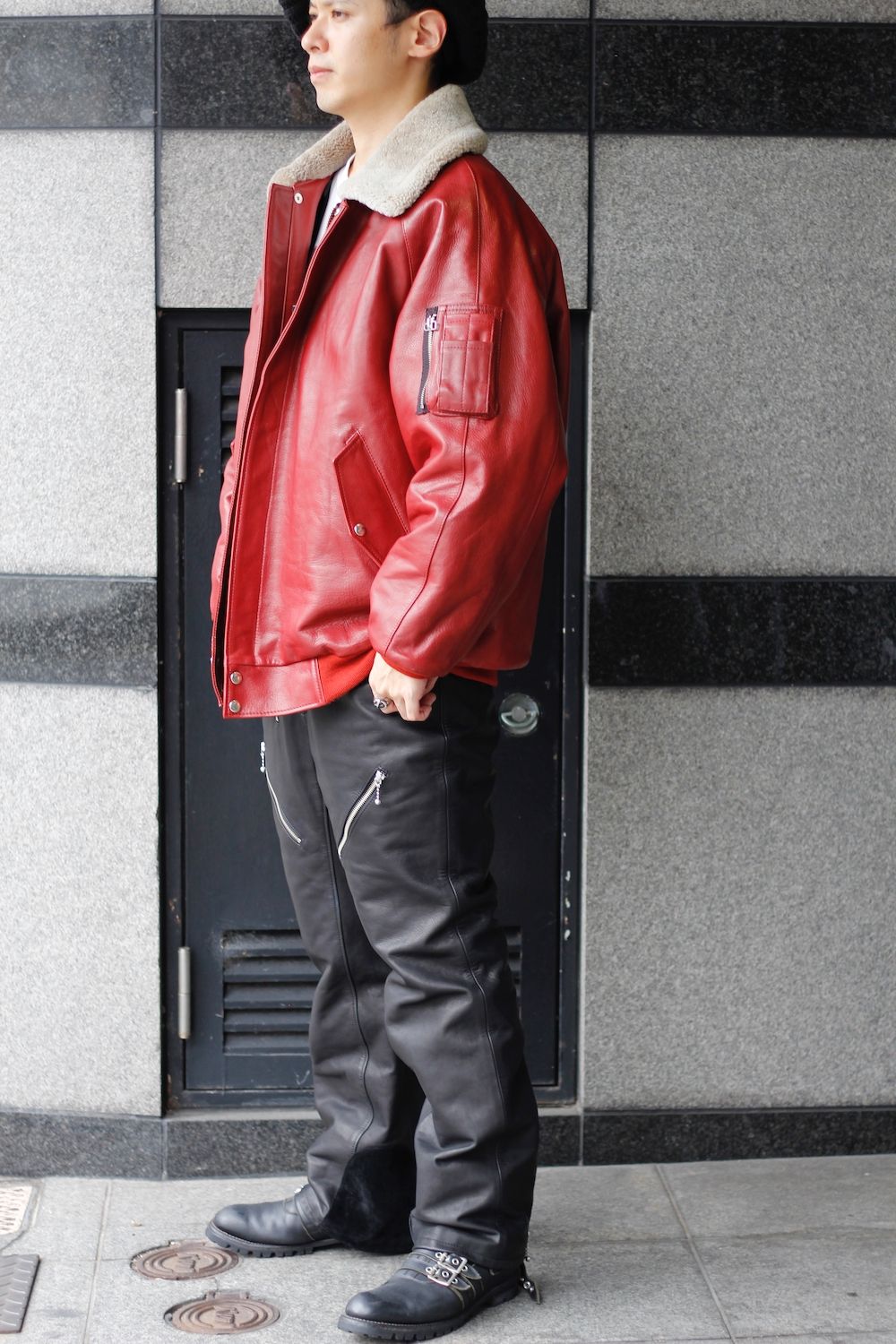 blackmeans "SNOWY LEATHERS"  010
