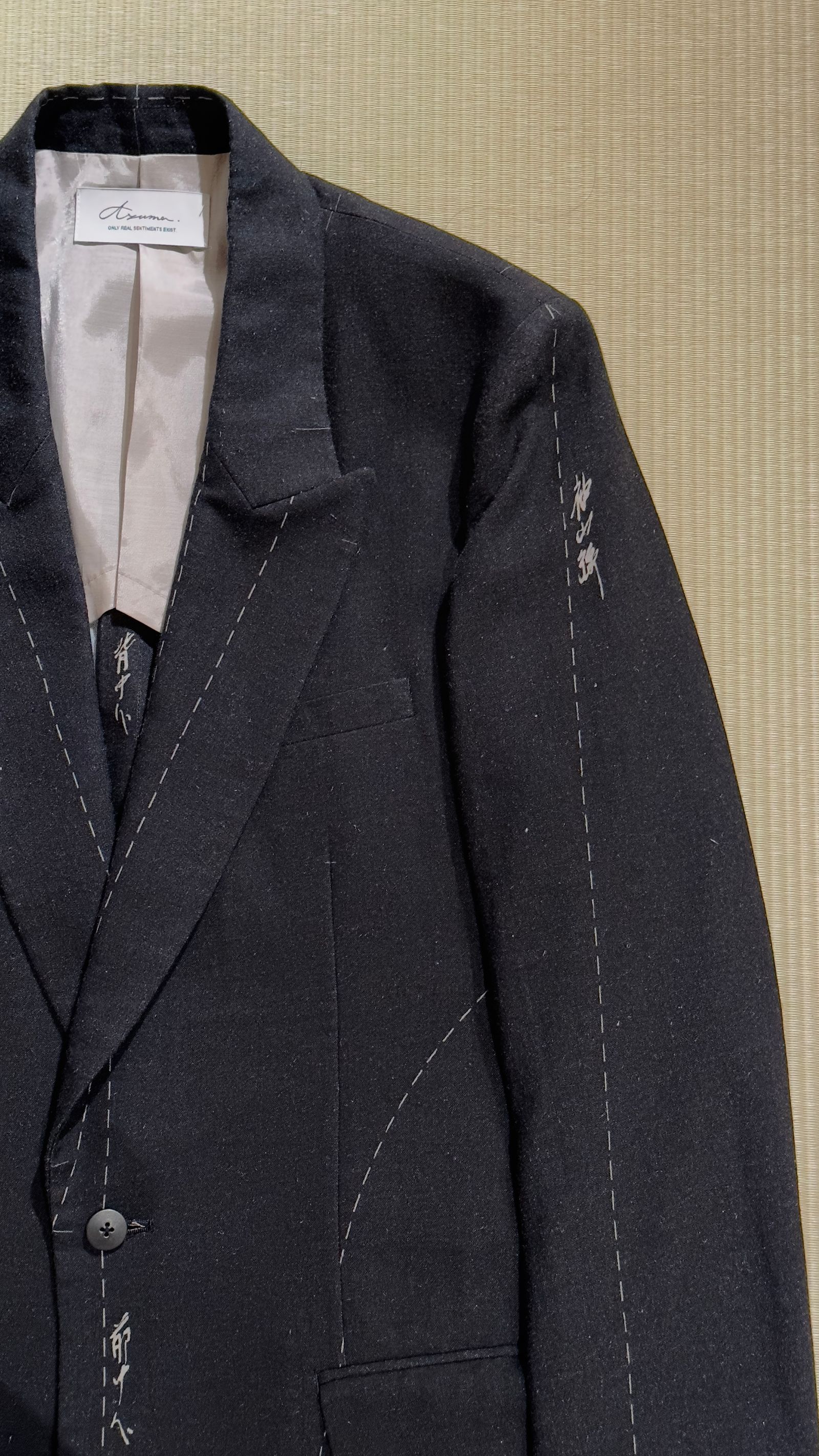 JAPONISM PATTERN JACKET / テーラードジャケット (BLACK,GRIGE)