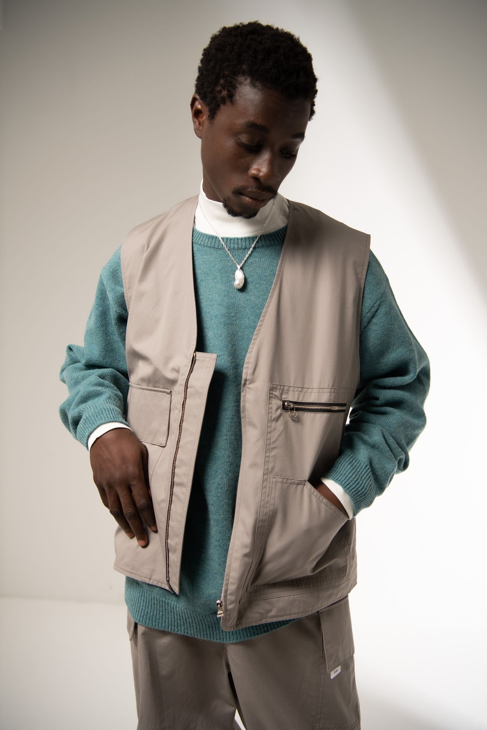 「予約商品」NOT FIELD VEST (SILVER)