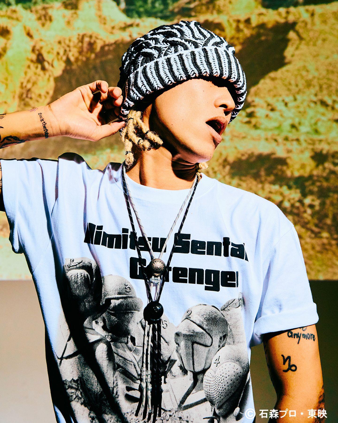 ×ゴレンジャーTシャツ 002 (White) / 945-80GT110-1
