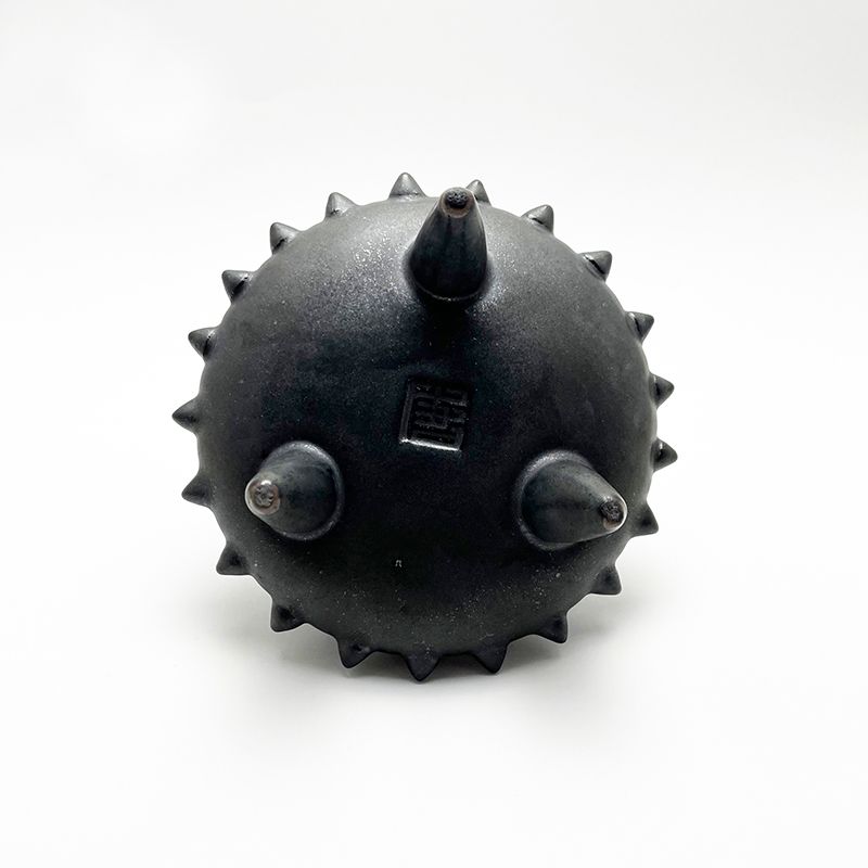 STUDS RING STAND (w/DOME) "BLACK" -陶器リングスタンド-