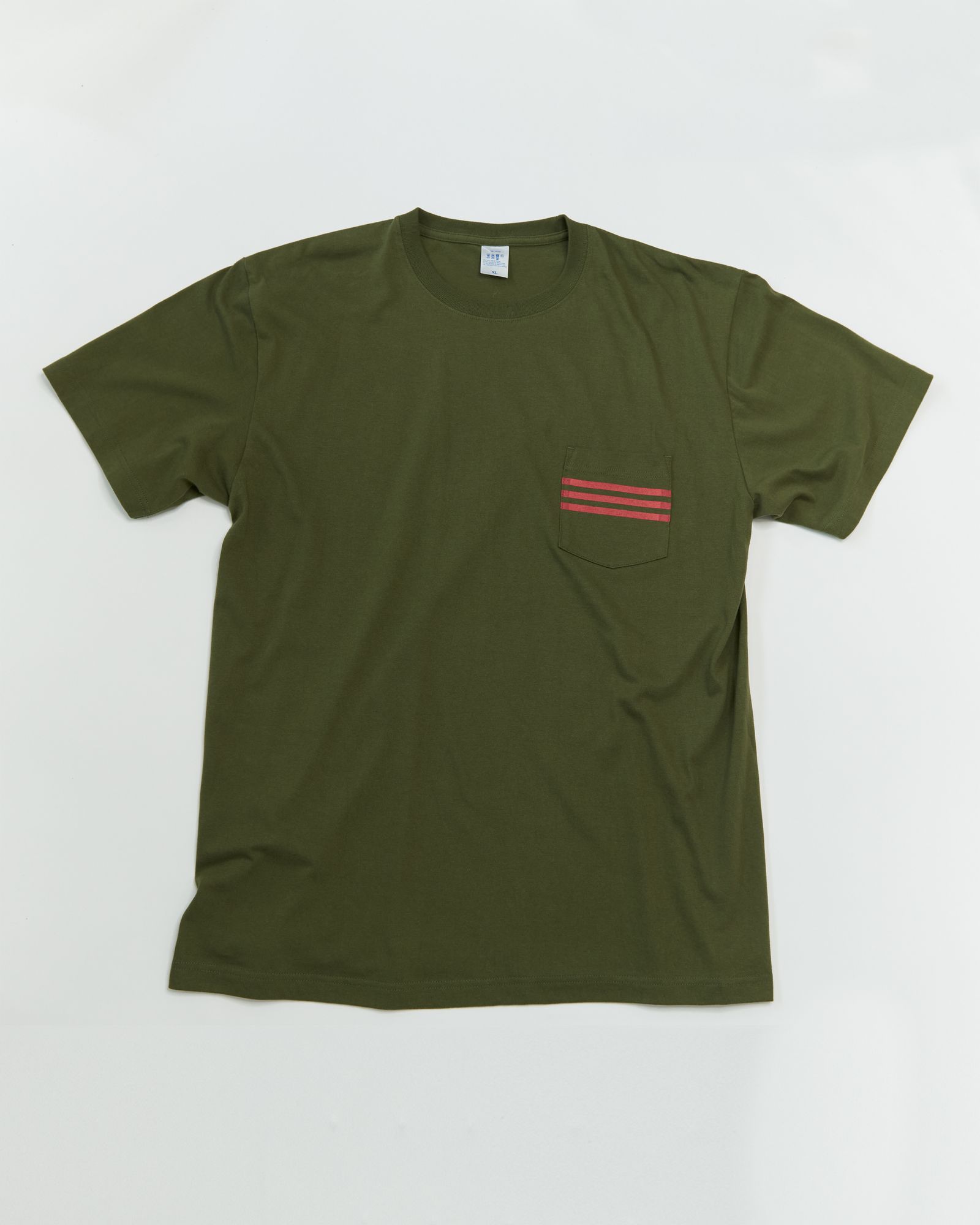 Hiroshima Denim ポケットTEE (KHAKI)