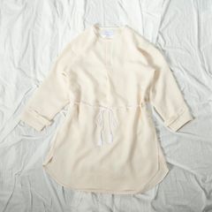 「予約商品」DOUBLE OXFORD TUNIC (WHITE)