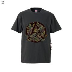 Persia pattern Anarchy symbol TEE (SUMI/BLACK)