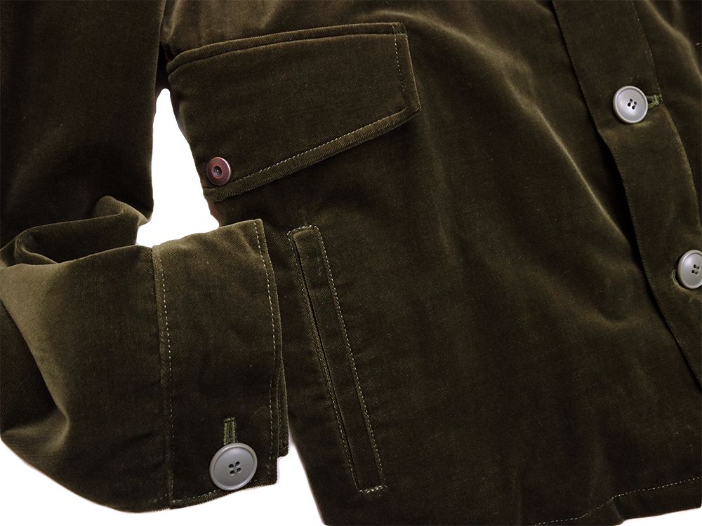 VELVET MIL JACKET (OLIVE)
