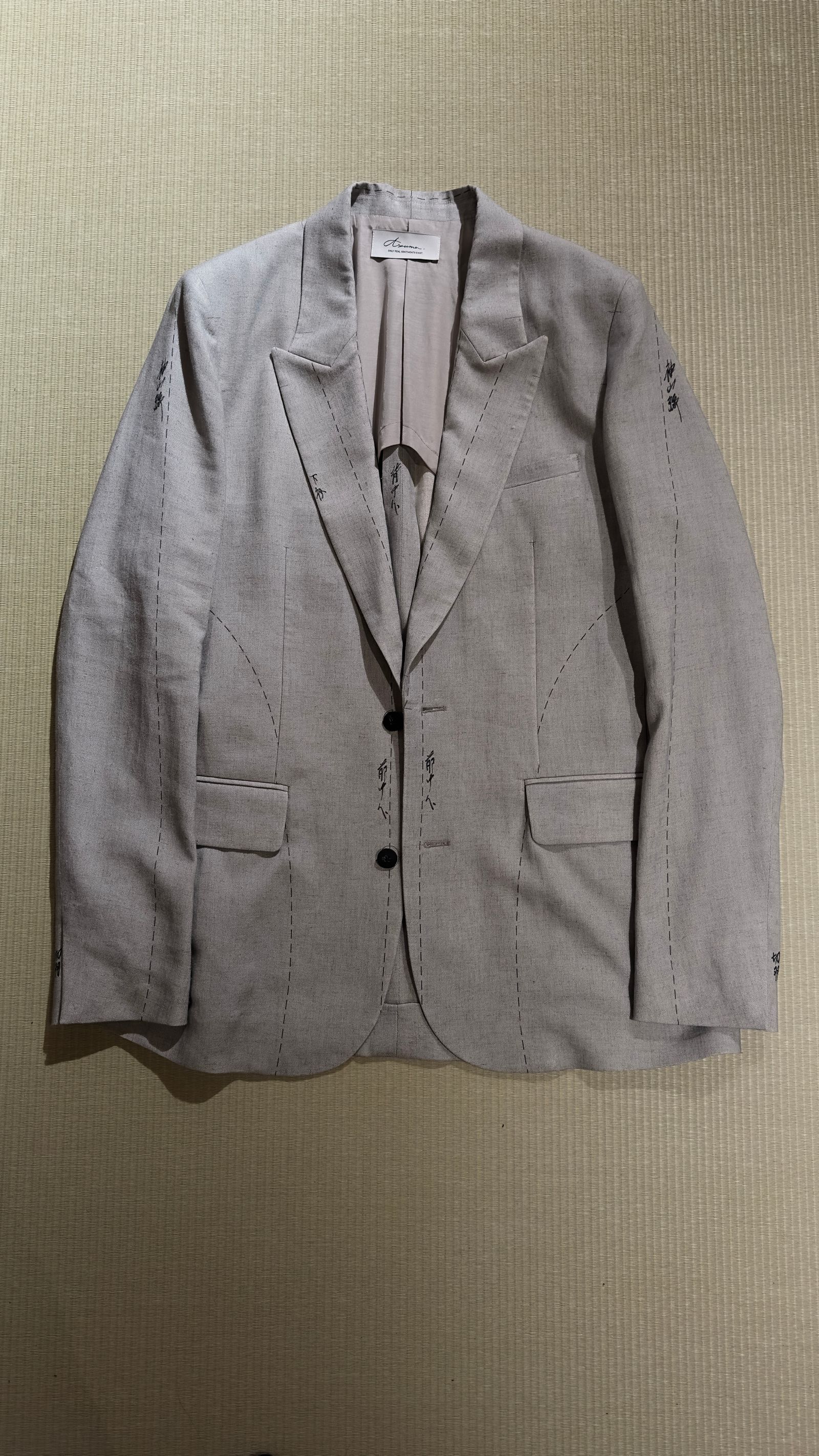 JAPONISM PATTERN JACKET / テーラードジャケット (BLACK,GRIGE)