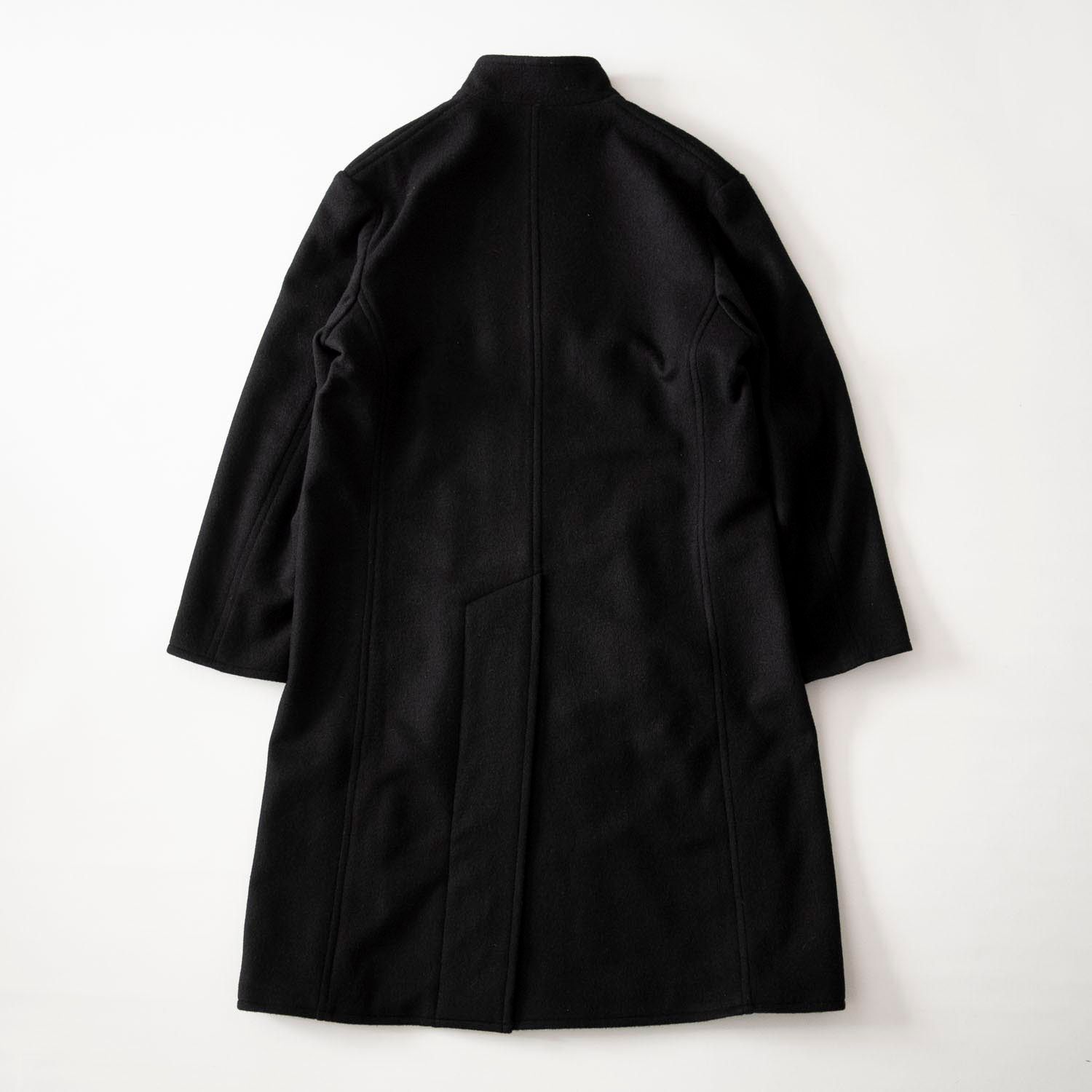 WOOL BEAVER 98 COAT (BLACK)