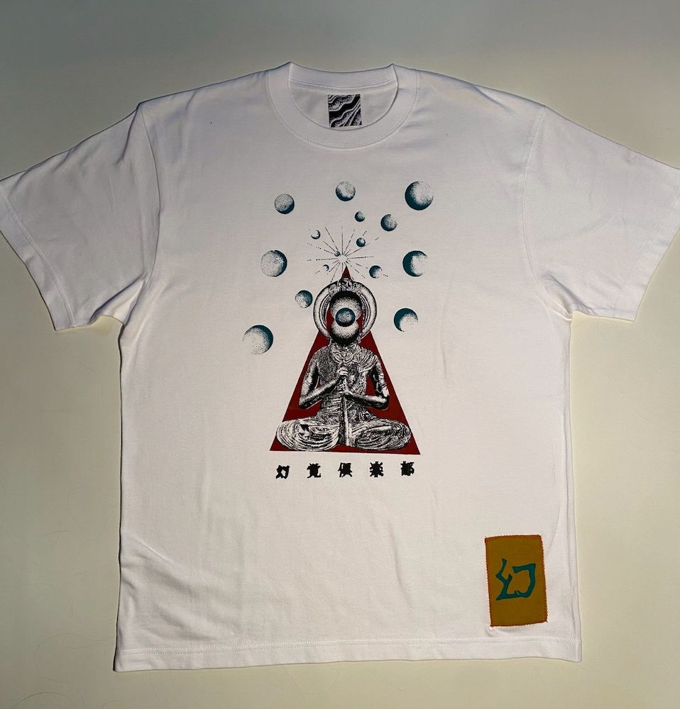 【受注生産】HALLUCINATION CLUB "ZATAI  T-shirts" WHITE  (satoshi ito)