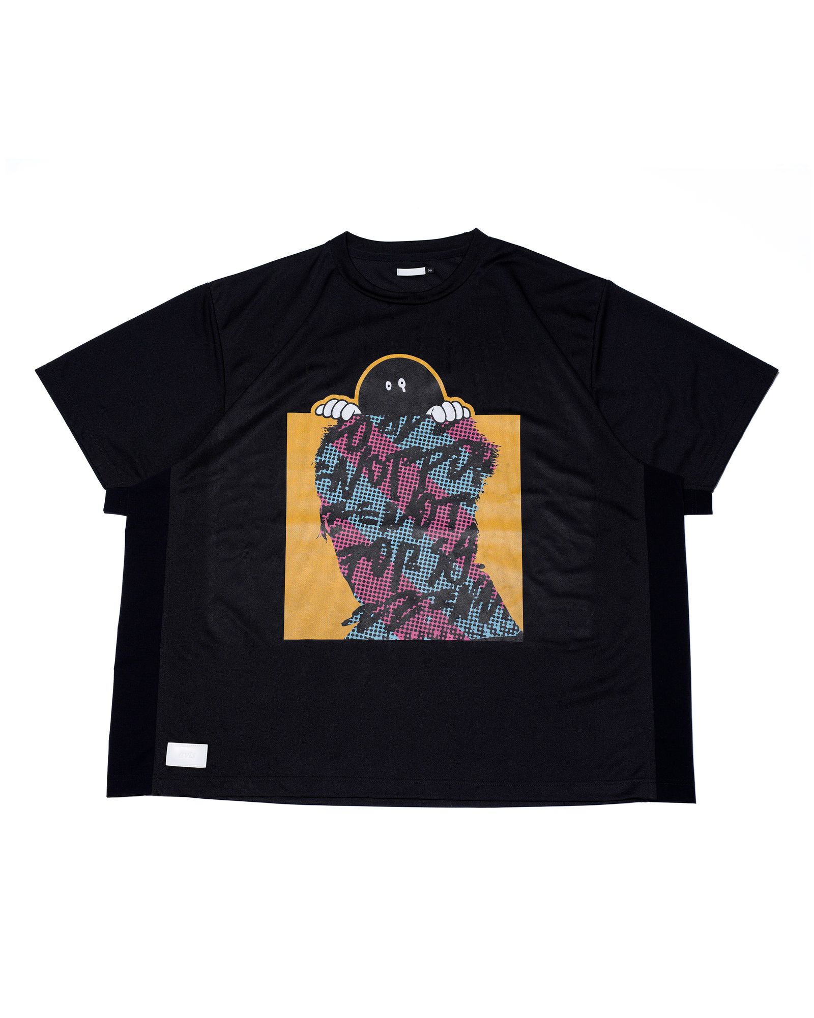 INU x RATFACE WIDE DRY-TEE / col: BLACK