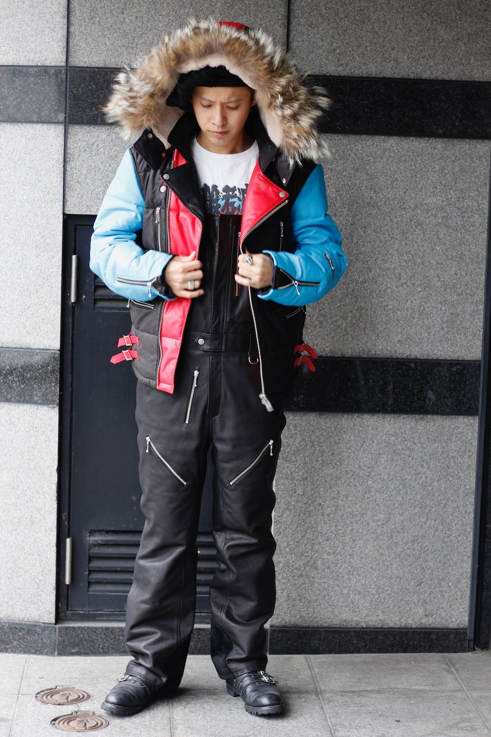 blackmeans "SNOWY LEATHERS"  008