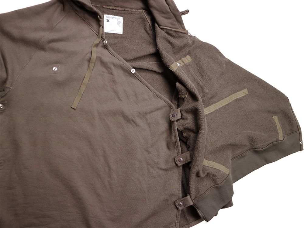 SWEAT GOWN PARKA(OLIVE)