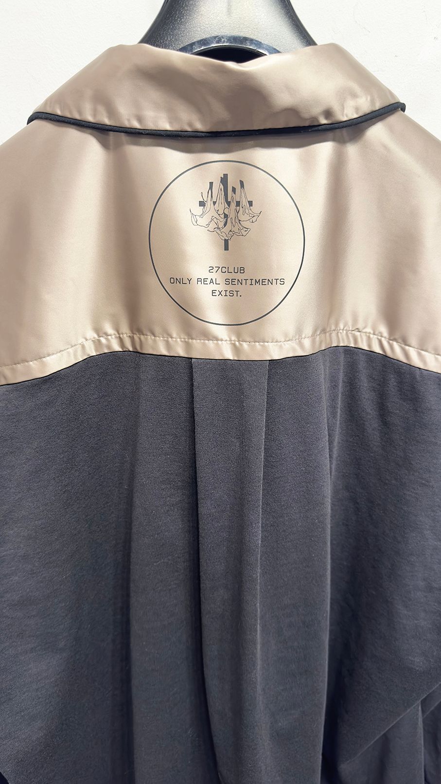 CORPSE PACKED SLEEPING SHIRT / ドッキング スリーピングシャツ (Black, Greige)