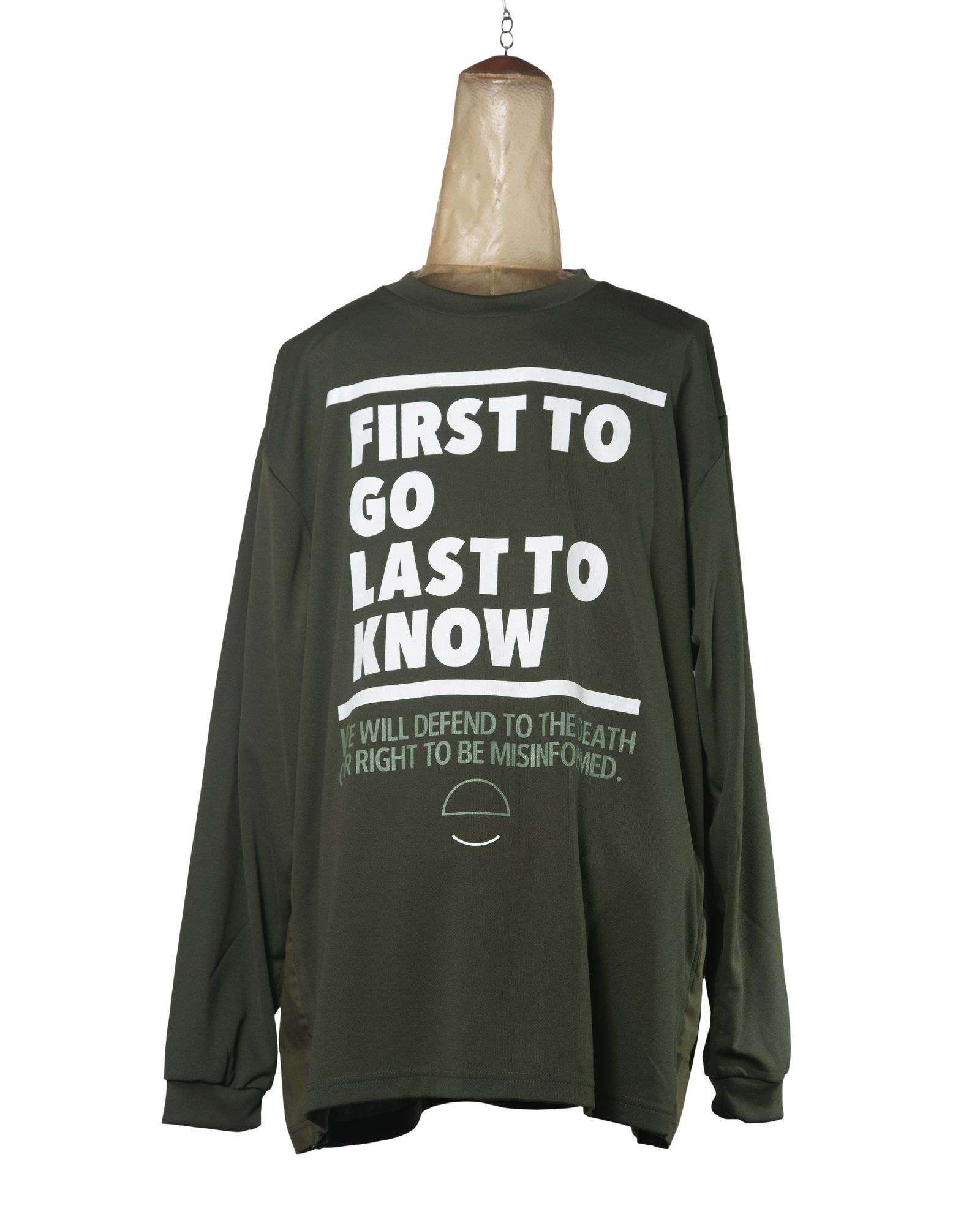 FTG-FTK WIDE DRY L-SLEEVE / col: KHAKI