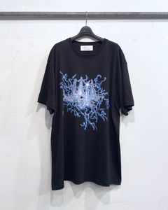 “LIGHTNING DATURA” S/S T-SHIRT / Tシャツ (BLACK)