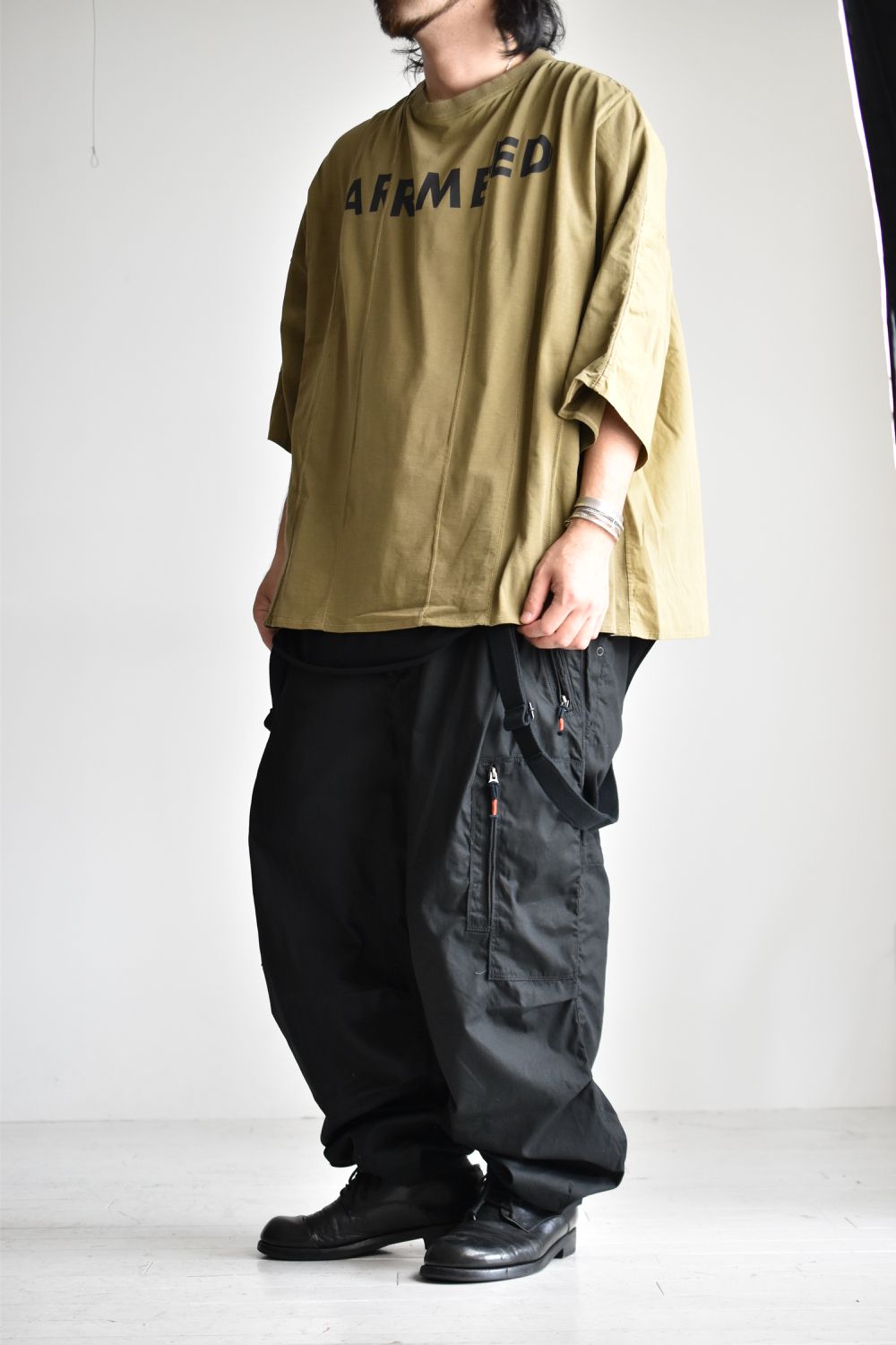 ARMED WIDE SHIRT c/#3 SAND