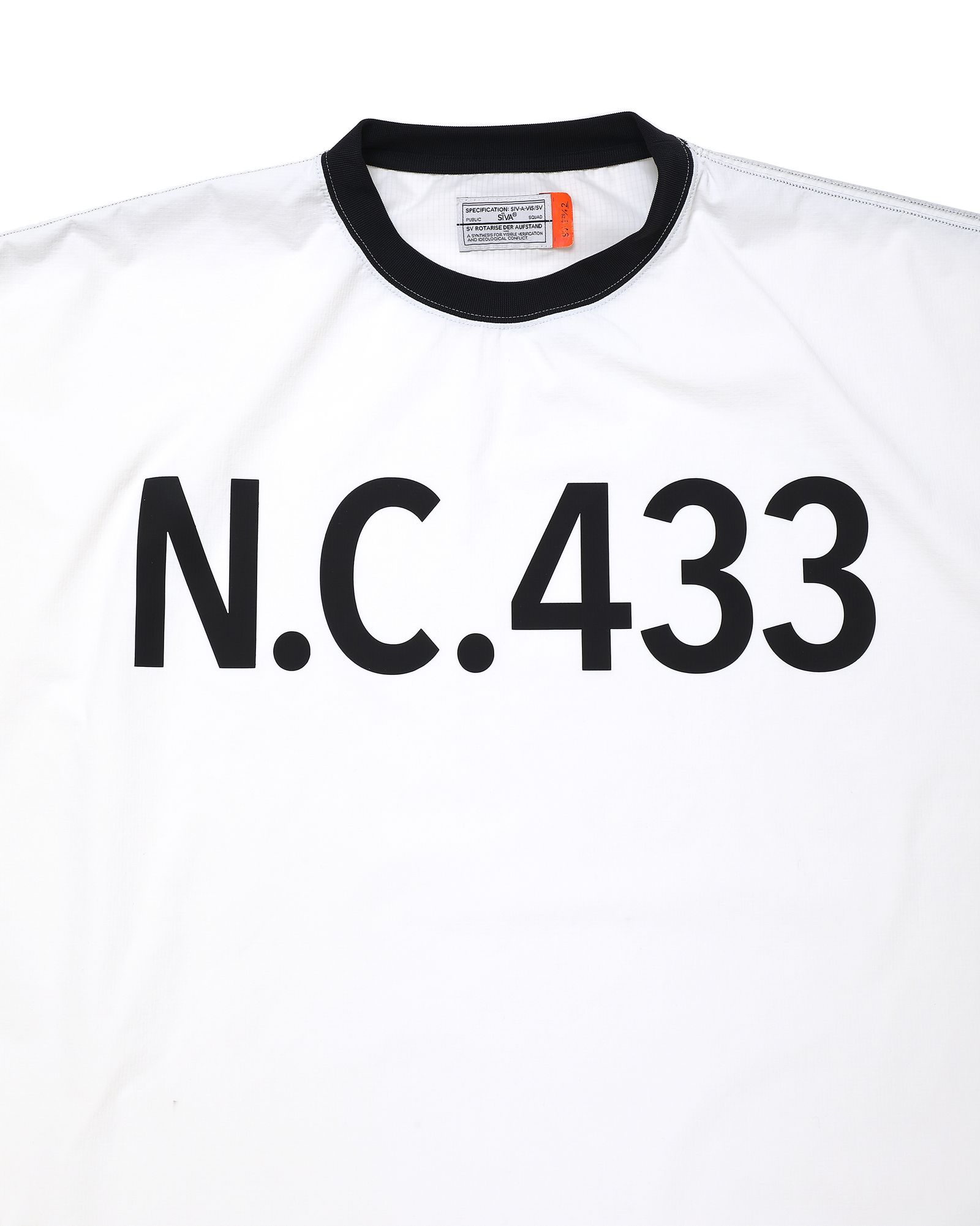 「予約商品」N.C.433 L-SLEEVE # c/ WHITE