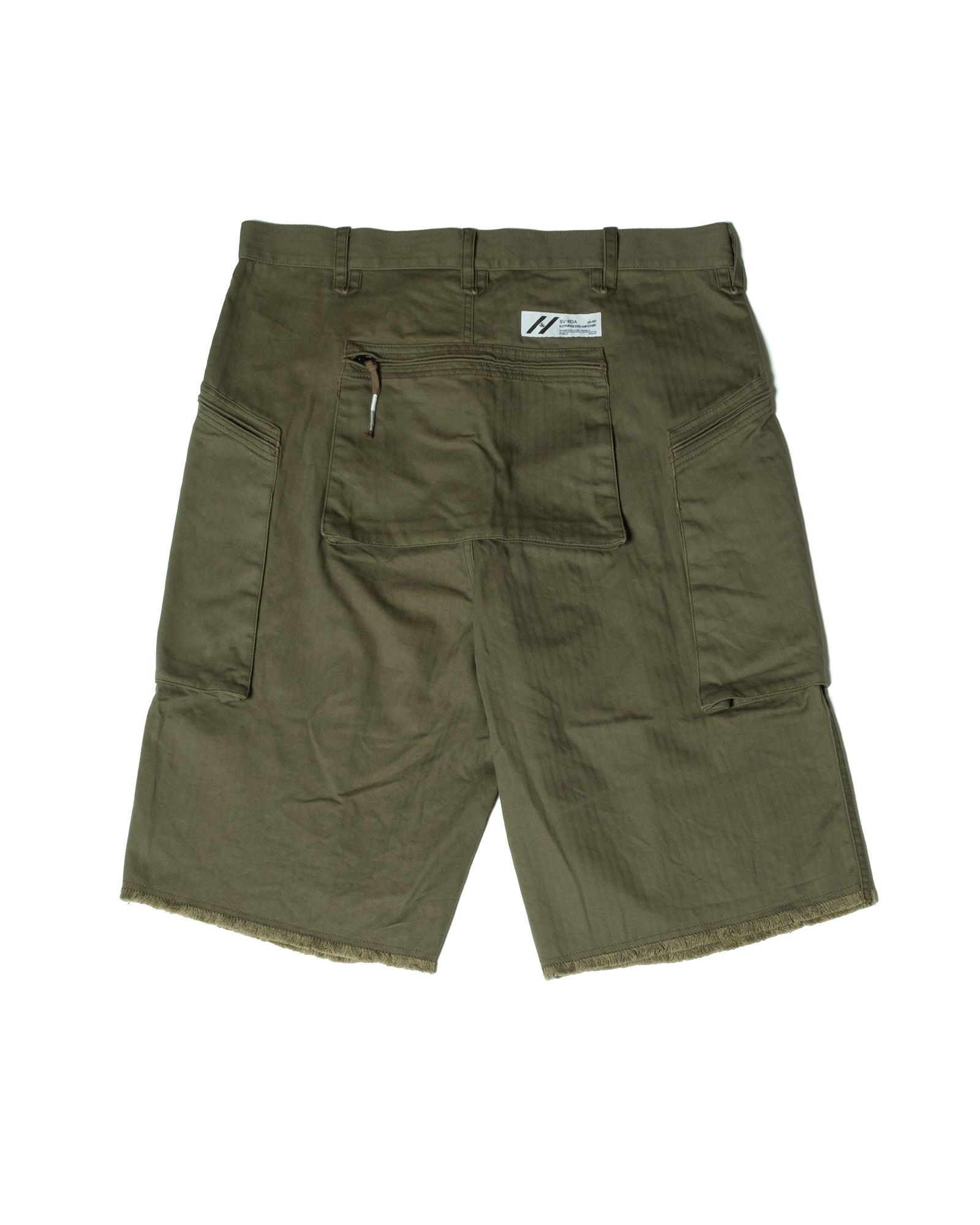 「予約商品」P-44 FRINGE SHORT PANTS / col: OD