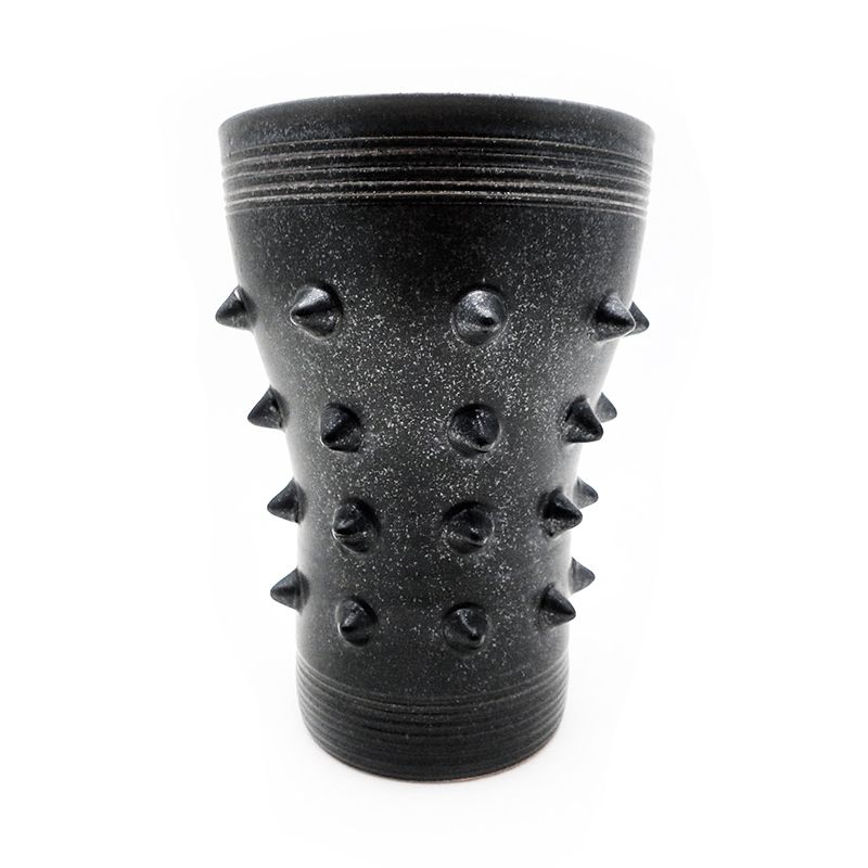 CORN STUDS BEERCUP "BLACK" -陶器タンブラー-