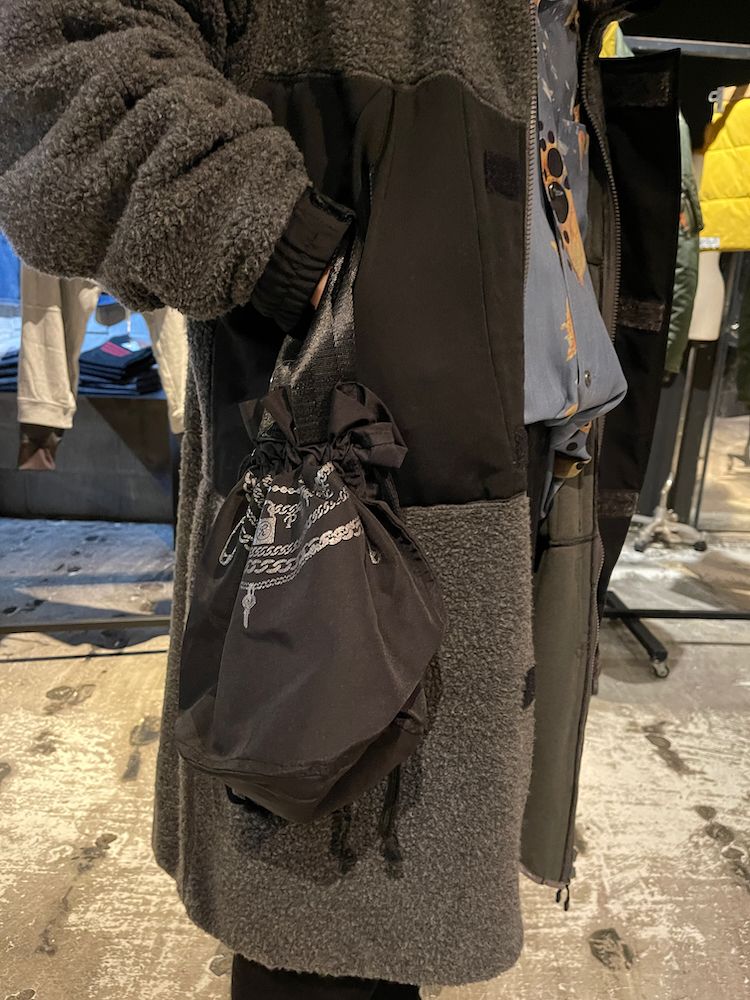 干支シリーズ 2023兎巾着 BLACK