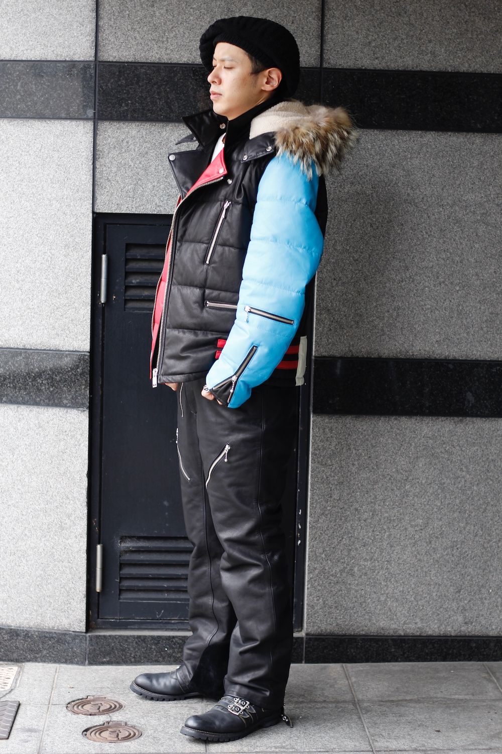 blackmeans "SNOWY LEATHERS"  008