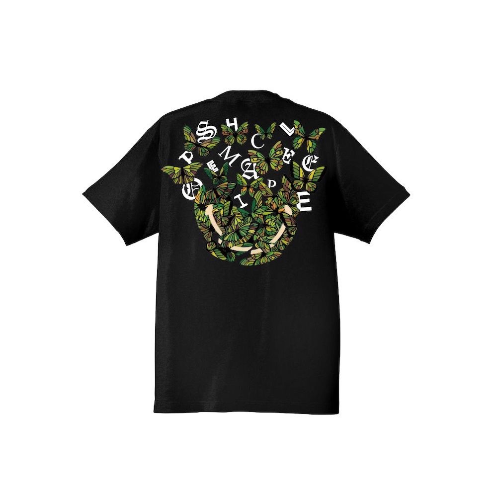 「予約商品」BROKEN SMILE  S/S T-shirts (BLACK)
