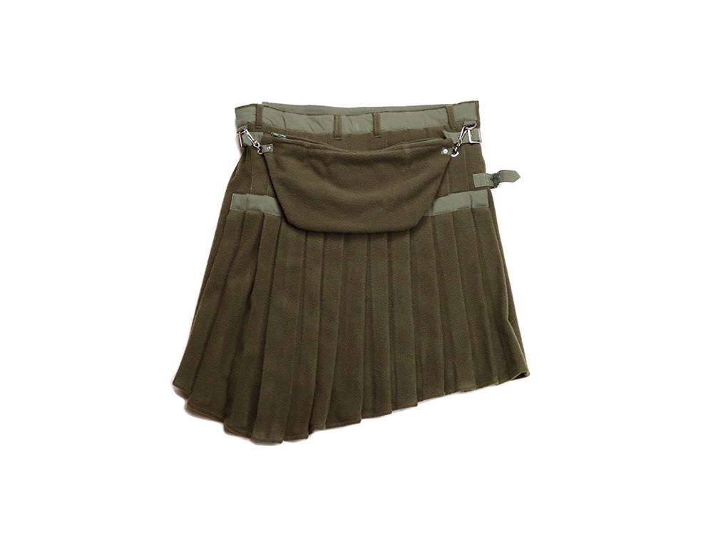 NPW-MIL KILT SKIRT (OLIVE)