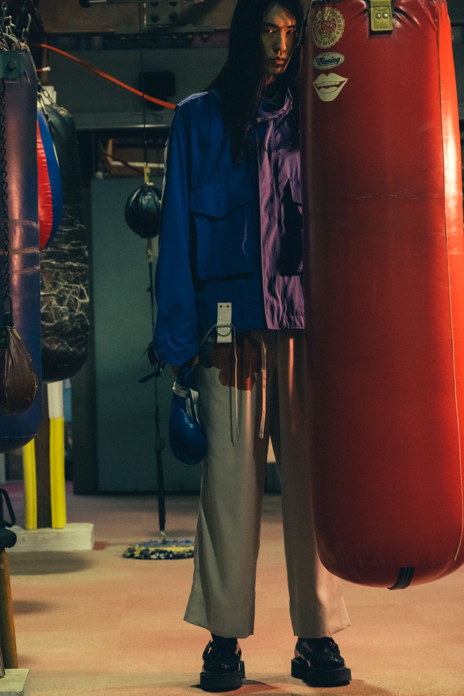 TRAINING FIELD JACKET (BLACK/BLUE/GREEN/RED)