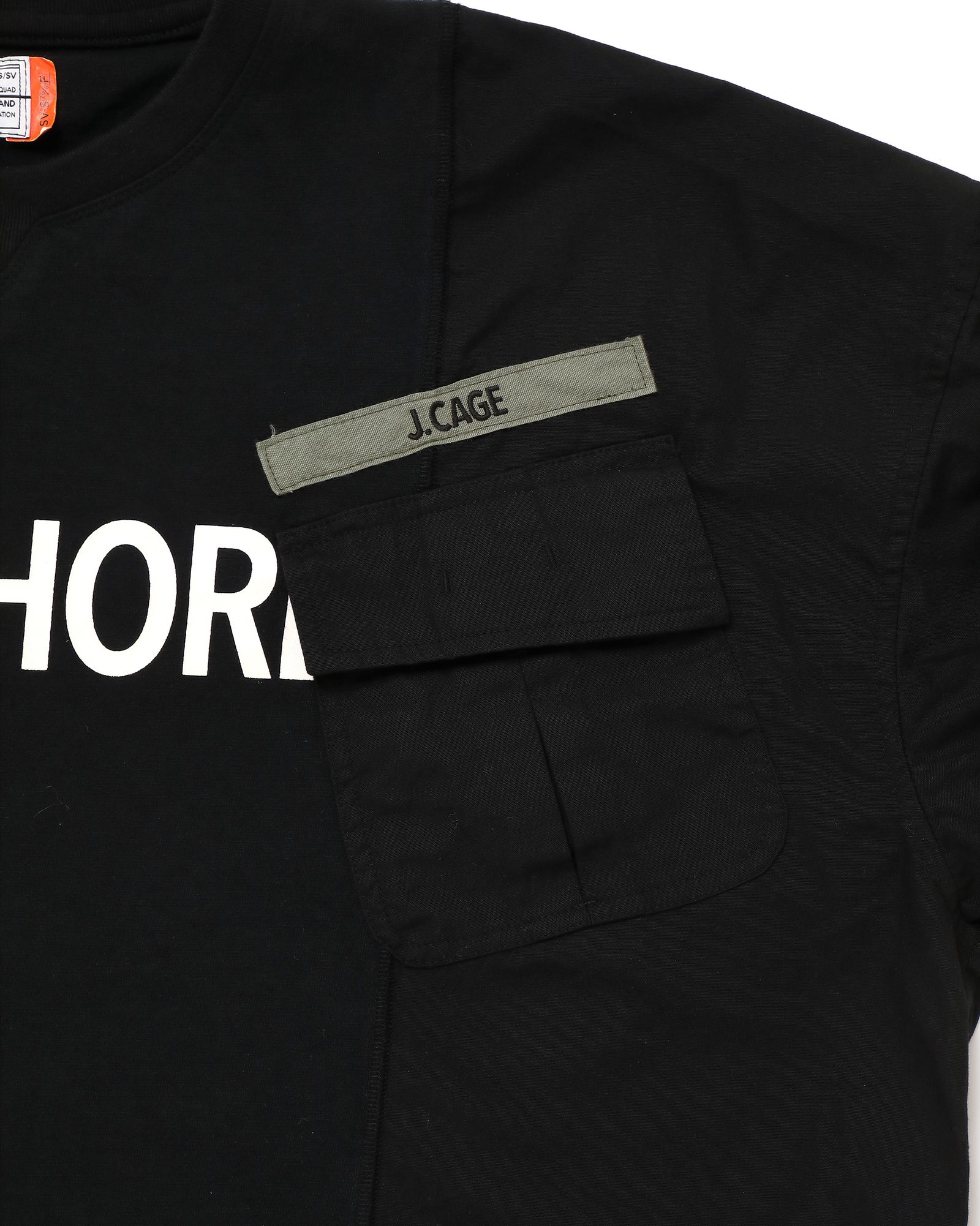 「予約商品」JUNGLE-FATIGUE WIDE SHIRTS # c/BLACK