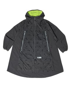 「予約商品」DOT-AIR PIPING OVERSIZED LONG HOODIE / col: GRAY