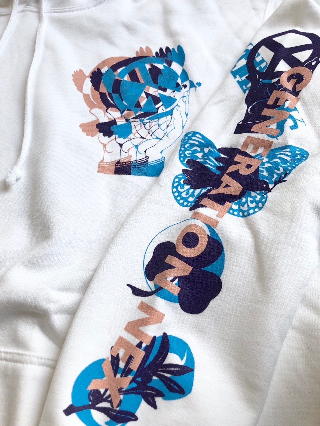 「予約商品」clockwork peace symbol 【hoodie】05