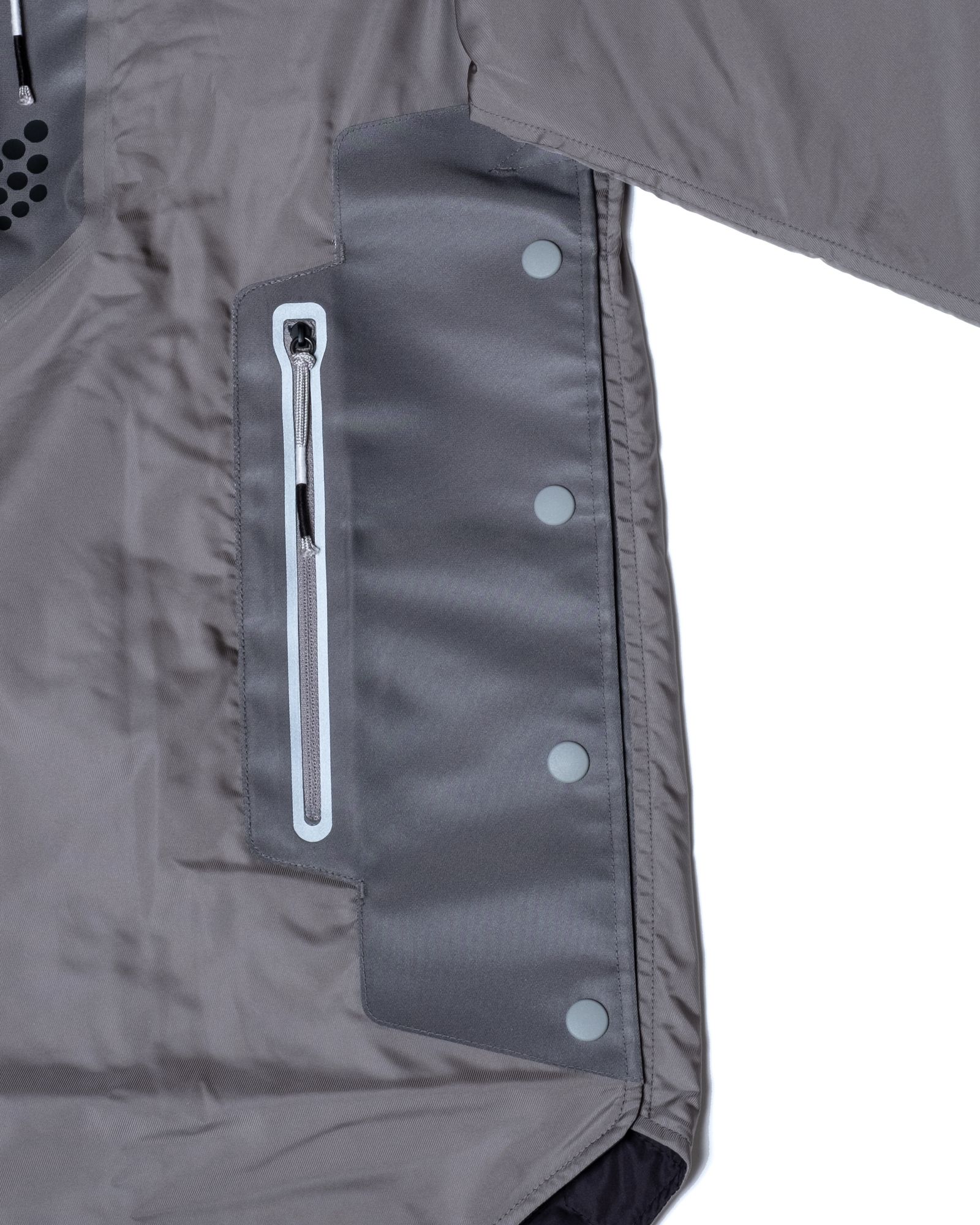「予約商品」COLLARLESS OVERSIZED LONG PADDING COAT / col: GRAY