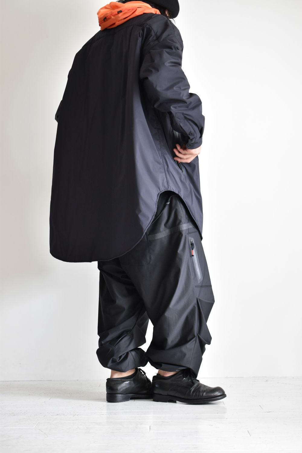 BAGGY RIP-STOP PANTS c/#1 BLACK