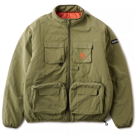 REVERSIBLE ARMY CARGO PUFF JACKET ARMY GREEN / ジャケット