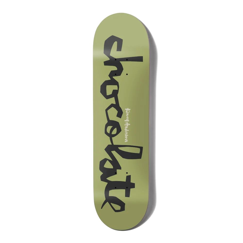 CHOCOLATE】CHUNK KENNY ANDERSON 7.75×31.125 / スケボーデッキ
