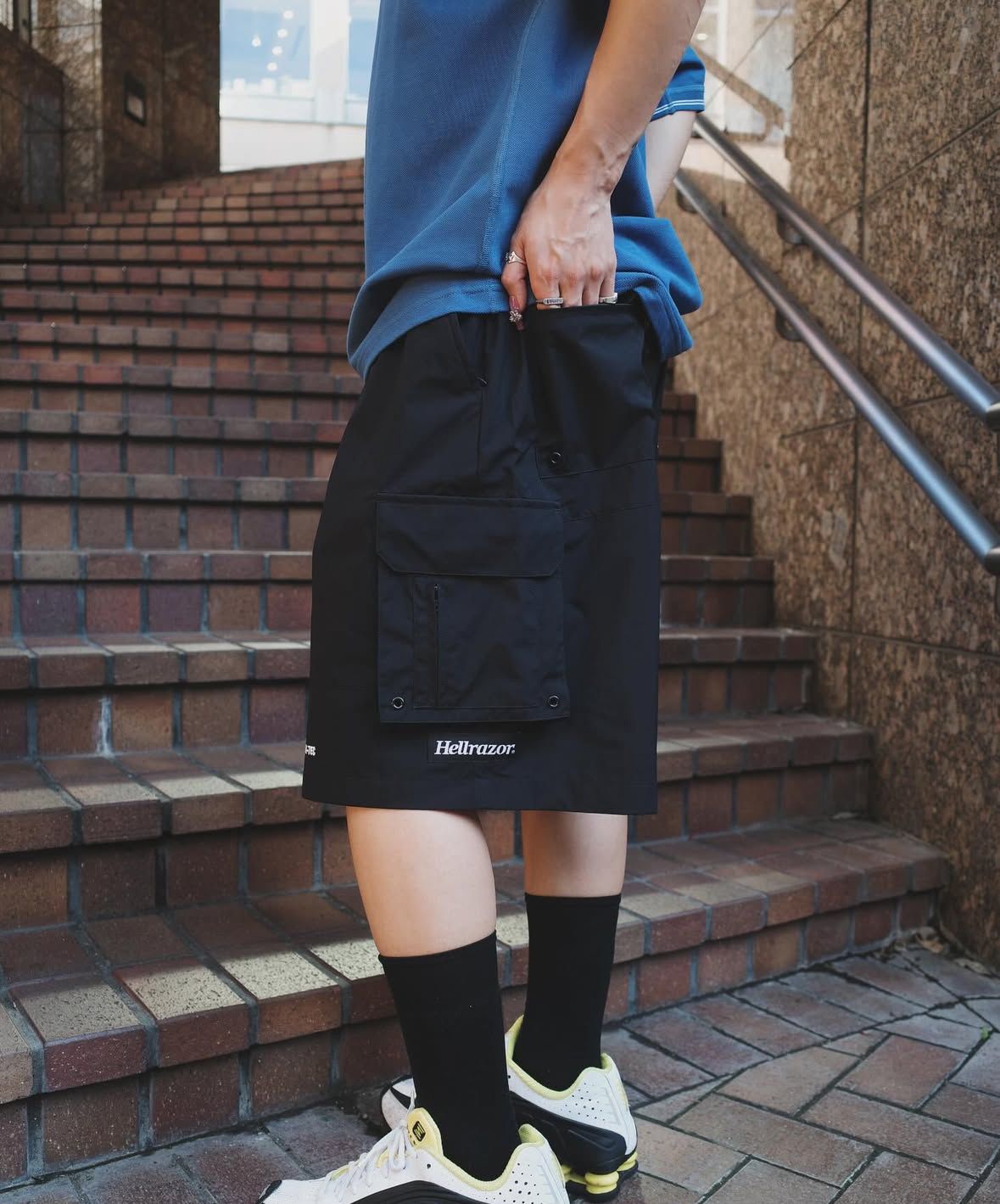DISASTER SHORTS - BLACK / ショートパンツ