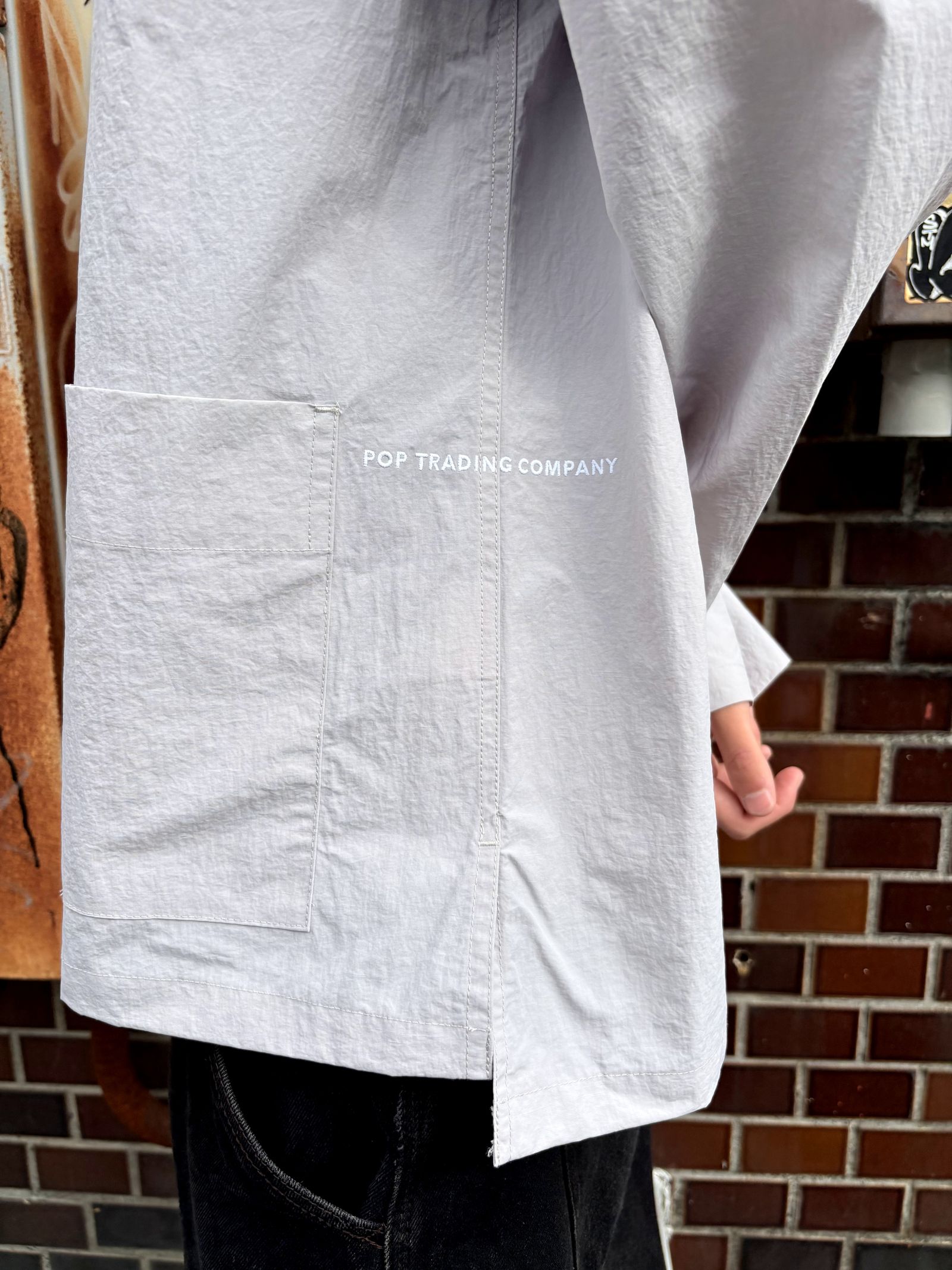 Pop Beattie Overshirt Raindrops  / ジャケット