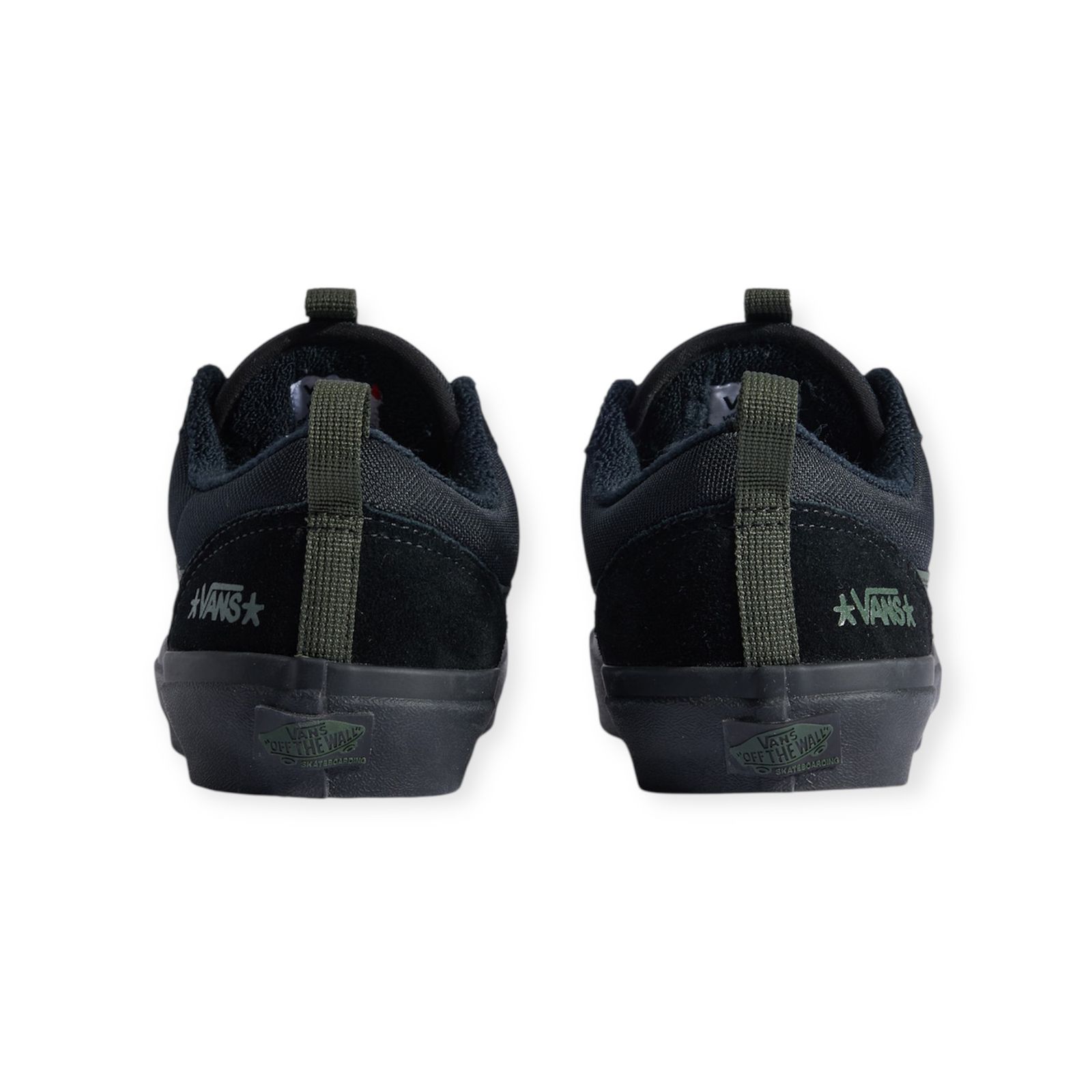VANS SKATE OLD SKOOL 36+ Atiba black/dark green / シューズ