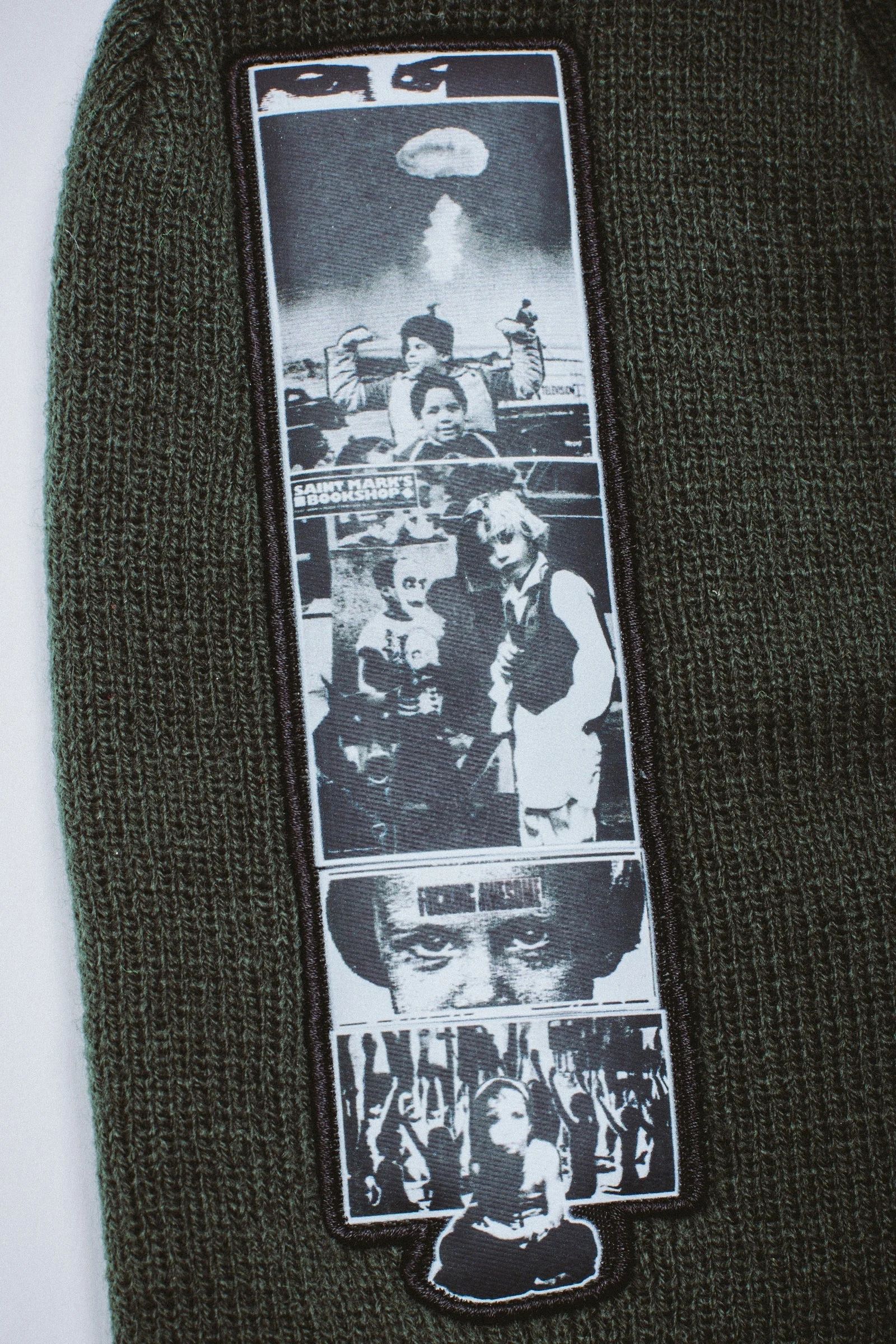 FUCKING AWESOME 2025 Dill Collage Beanie Forest Green / ビーニー