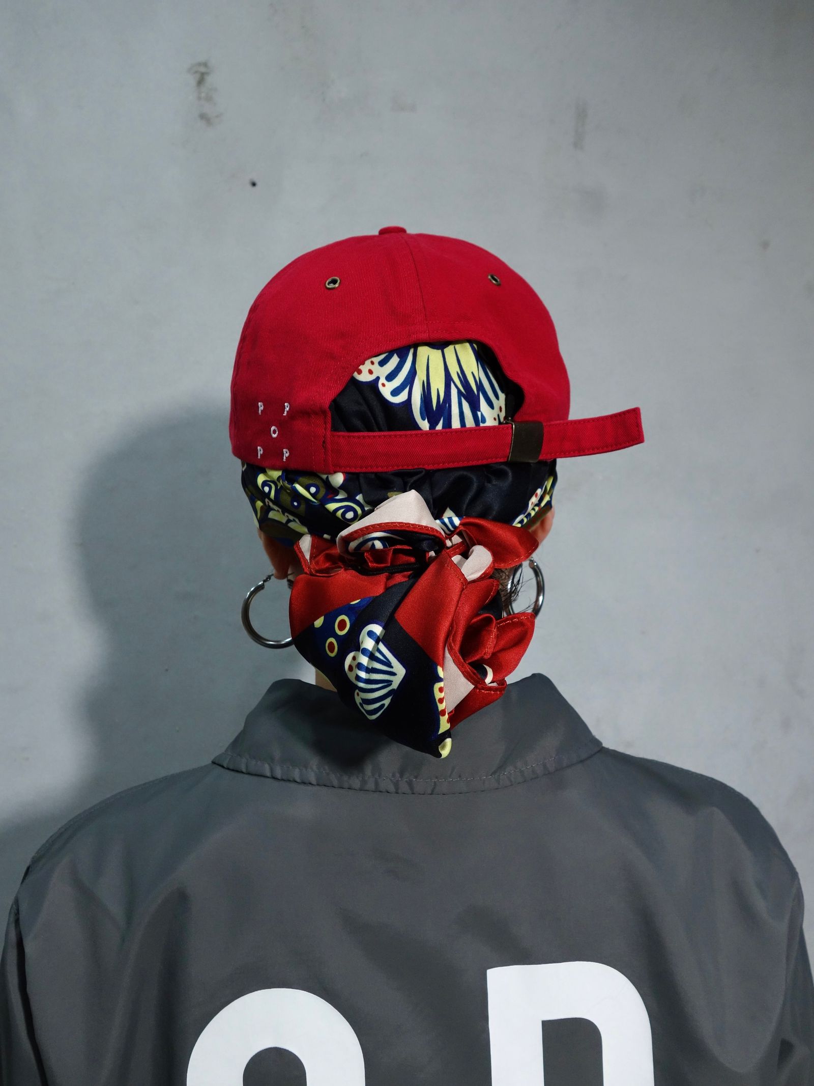 Pop 2 Tone Flexfoam Hat Earth Red/Off White  / キャップ