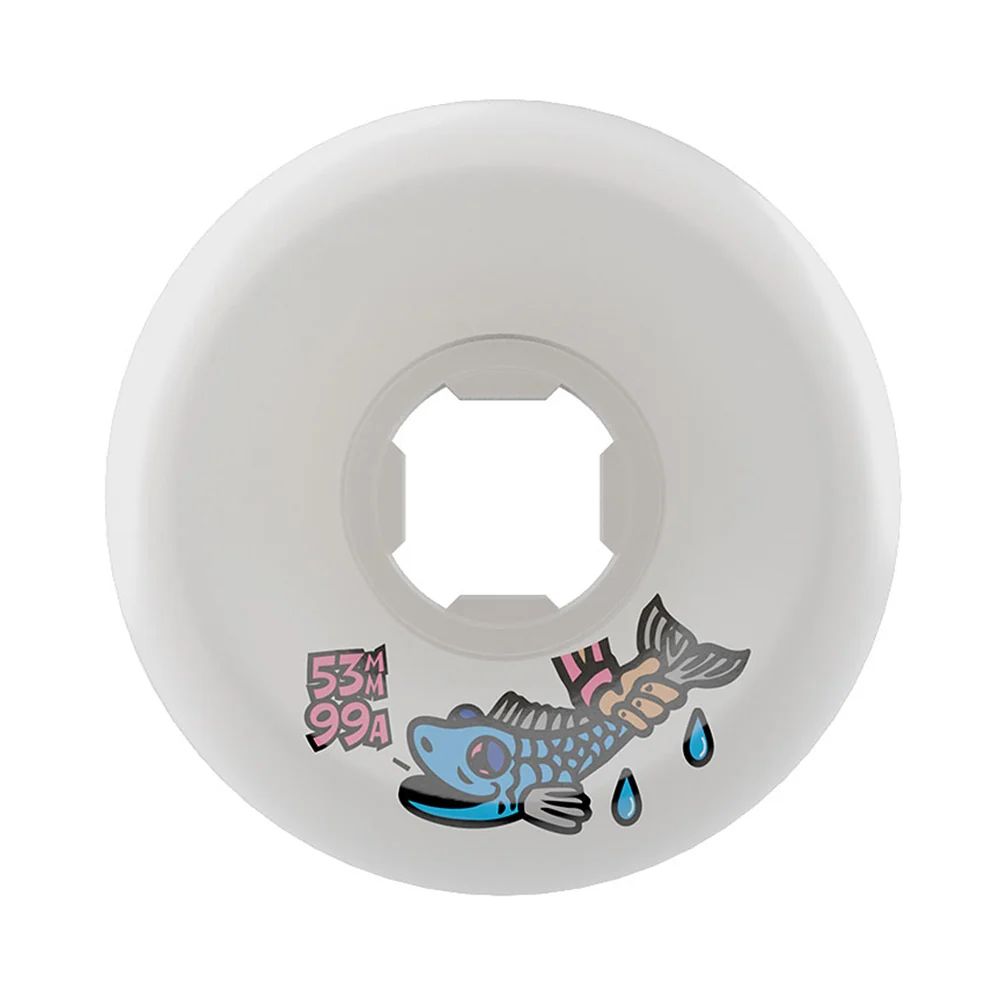 53mm TONY LATHAM ELITE FULL COMBO WHITE 99A SKATEBOARD WHEELS| | ホワイト