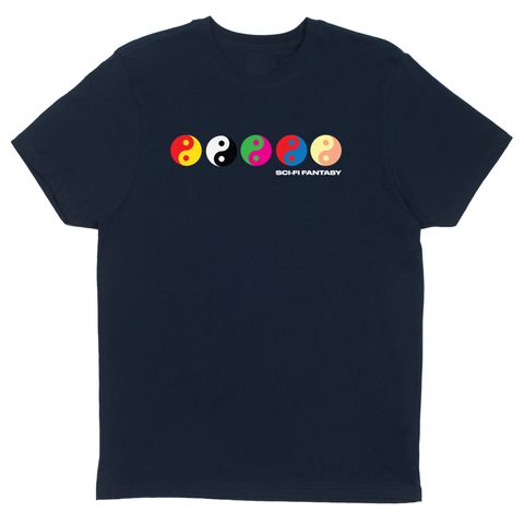 YIN YANG TEE - NAVY / Tシャツ