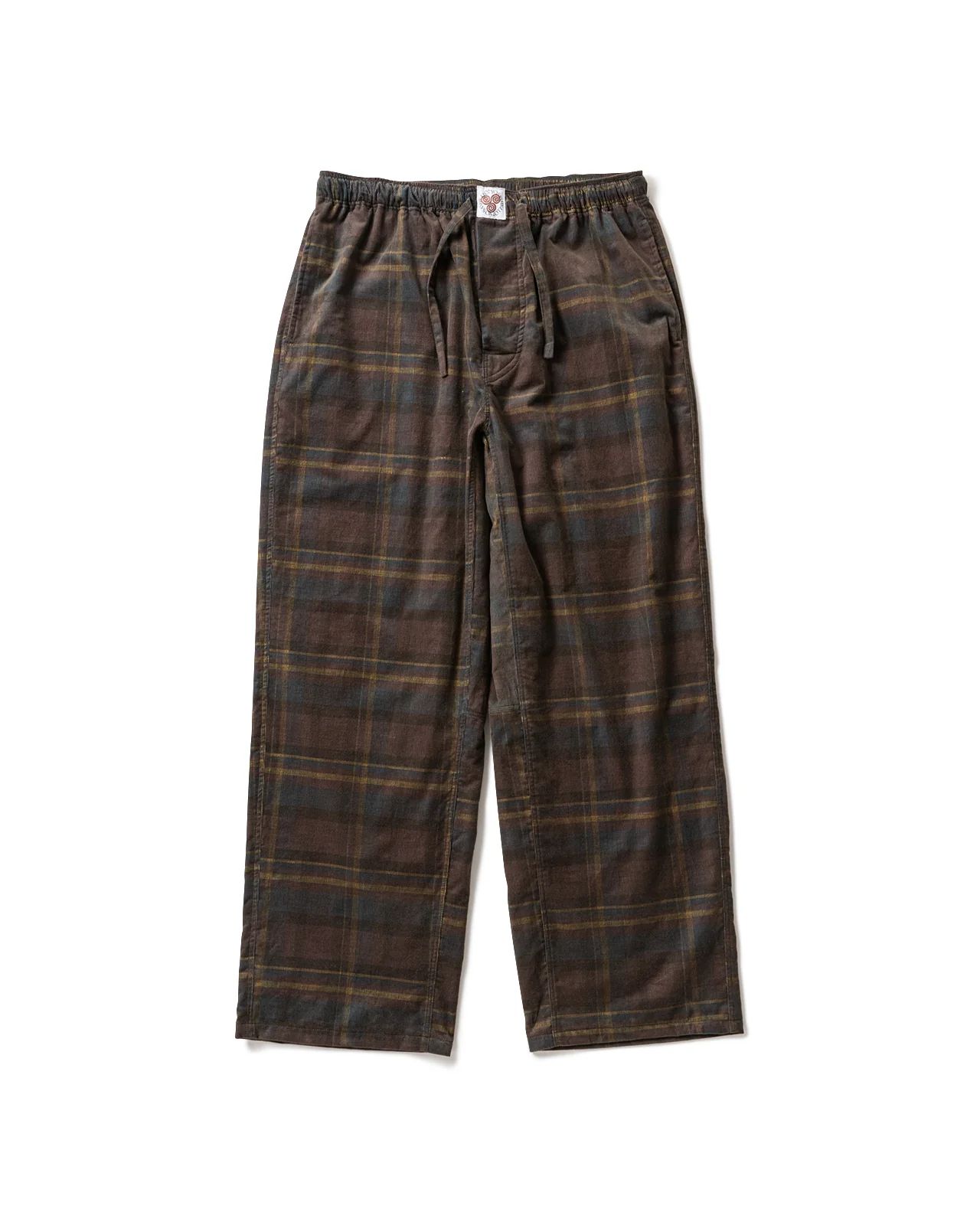 Check Easy Pants ( Brown Check ) / チャックパンツ