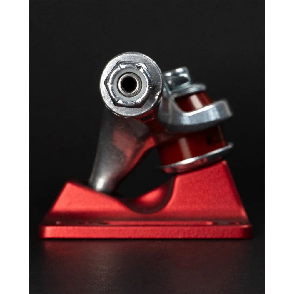 151 HOLLOW BAR LOGO SILVER ANO RED STANDARD TRUCKS(STAGE4)  | シルバー レッド