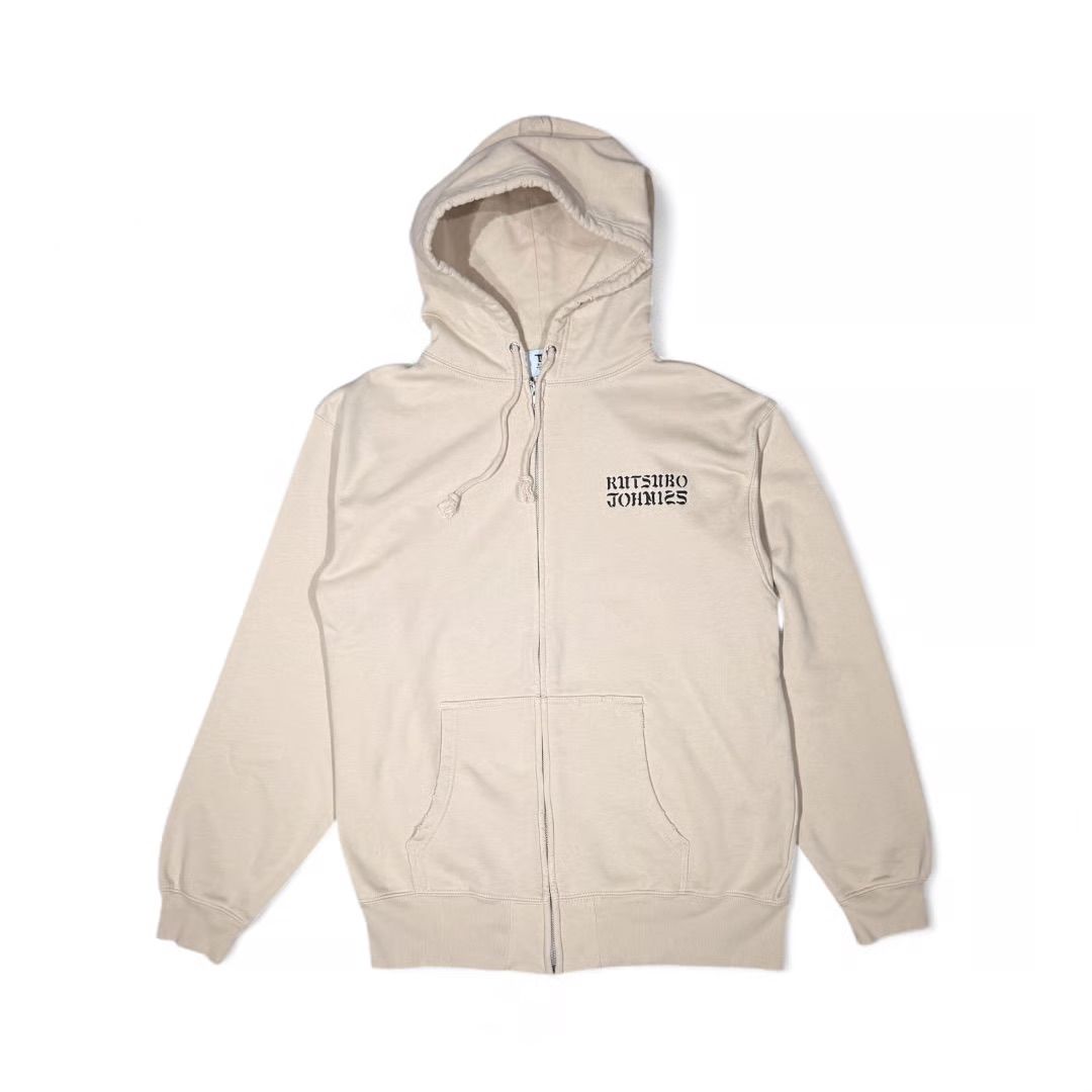 PLANCO FULLZIP HOODIE (RUTSUBO×JOHN125) / ジップパーカー(SAND)