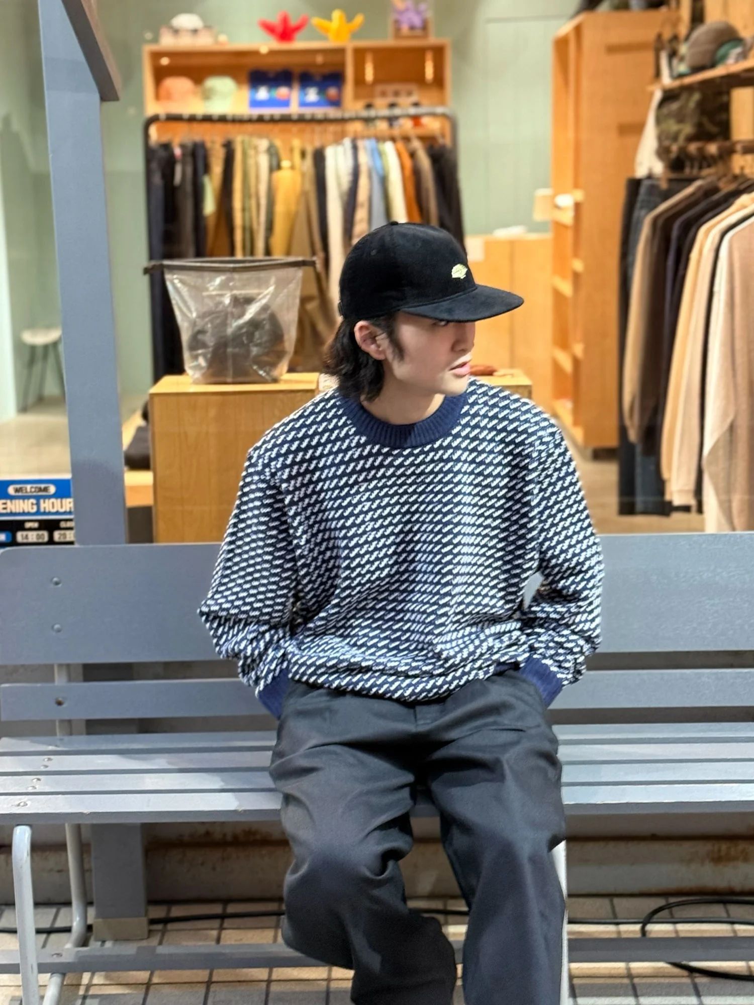 CLASSIC GONZ SWEATER2025 (Dark Blue) / ニット セーター